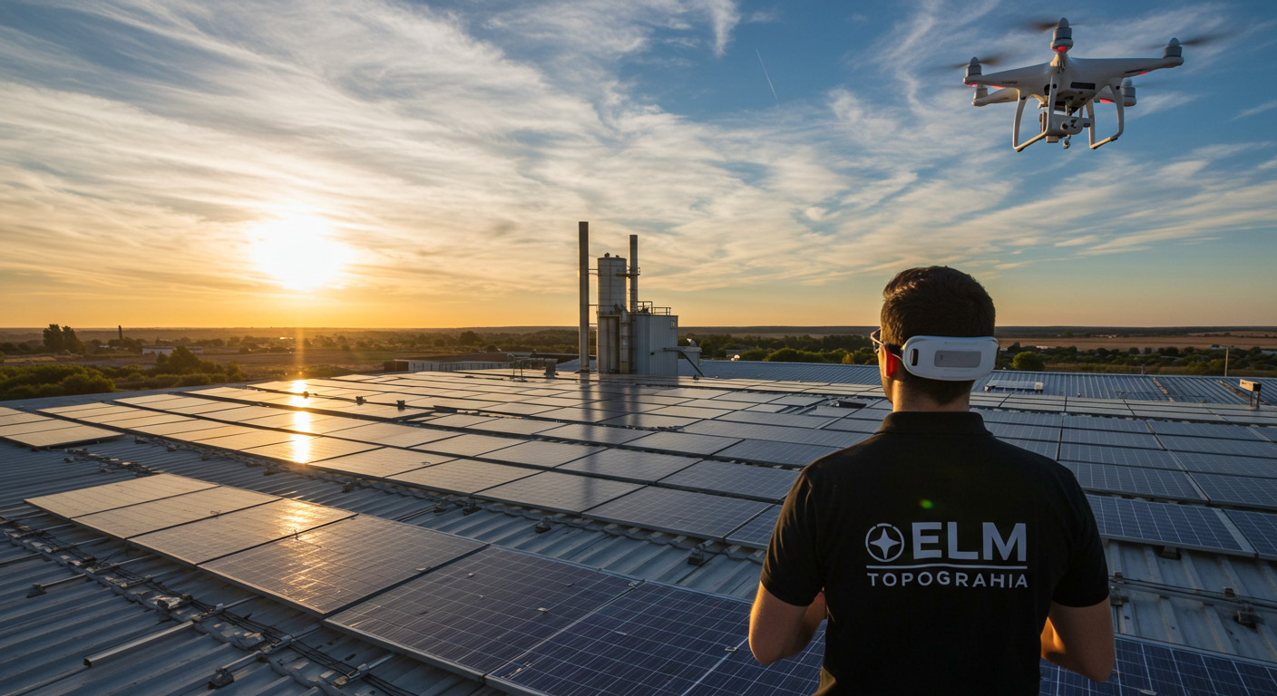Inspeção de telhado para energia solar