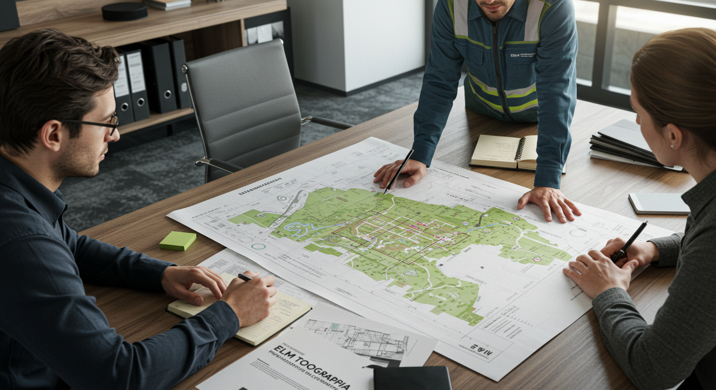 Planta Topográfica Planialtimétrica